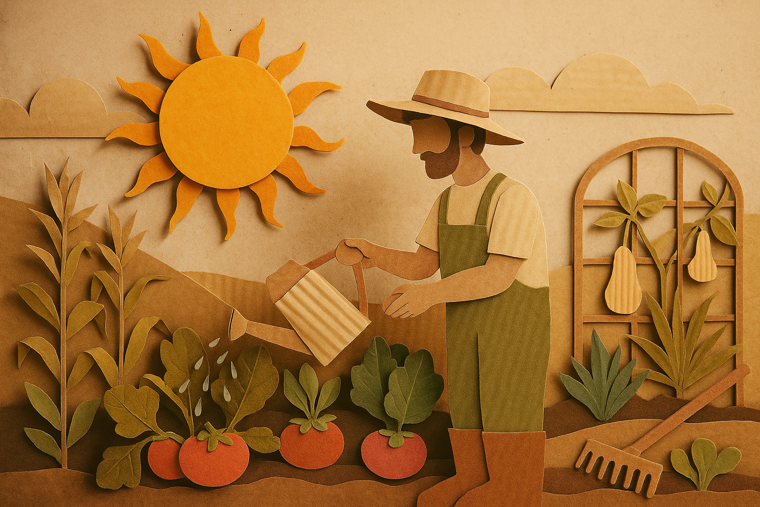 Canicule au jardin : 10 stratégies de permaculture pour protéger ses cultures pendant les vagues de chaleur